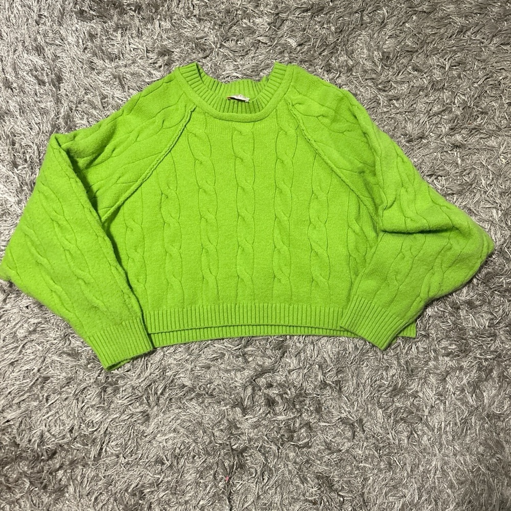Haley and co cropped sweater